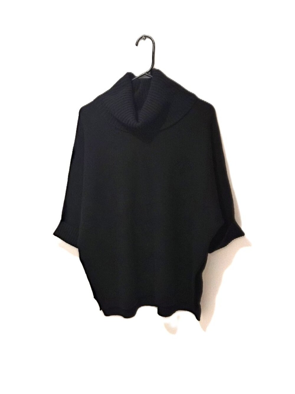 L.L. Bean Merino Wool Poncho XS‑S Capsule Workwear Capsule Minimalist Scandi